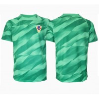 Camiseta Croacia Portero Segunda Equipación Replica Eurocopa 2024 mangas cortas